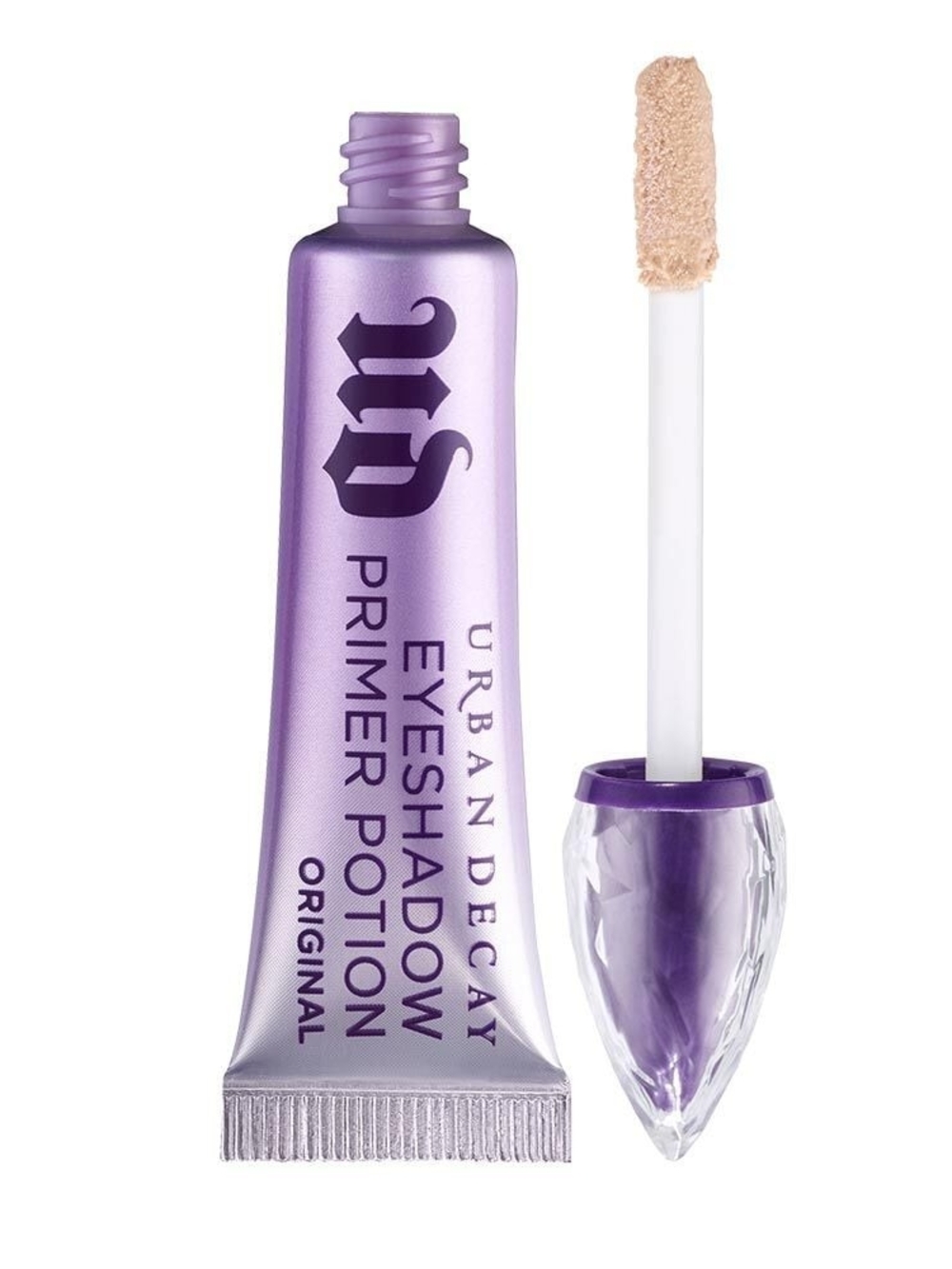 Urban Decay Eyeshadow Primer Potion Mini - Purple Tube with Nude Applicator Tip